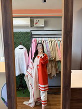 Orange Cotton Co-ord Set